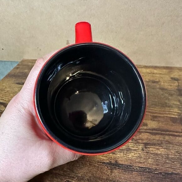 Atlanta Falcons NFL Red Coffee Cup Mug Sculpted Logo 14oz EUC - Picture 5 of 7